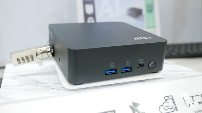 تصوویر مینی کامپیوتر Cubi NUC AI 1UGM؛