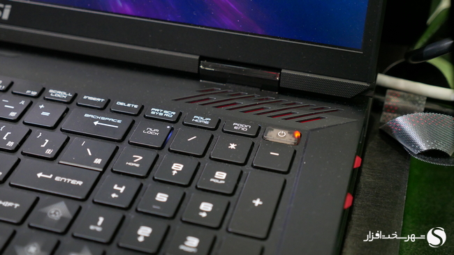 کلیدهای MSI Raider 18 HX AI A2XW