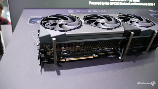 مشخصات فنی MSI GeForce RTX 5090 SUPRIM SOC