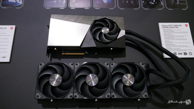 مشخصات فنی MSI GeForce RTX 5090 SUPRIM SOC