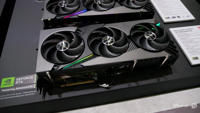 کارت گرافیک  RTX 5070 Ti 16G VANGUARD SOC
