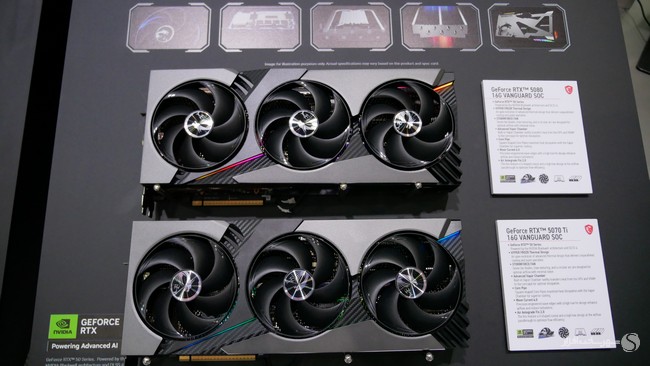 کارت گرافیک  RTX 5070 Ti 16G VANGUARD SOC