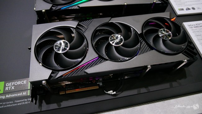 کارت گرافیک RTX 5080 16 VANGUARD SOC 