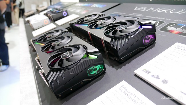 کارت گرافیک  RTX 5070 Ti 16G VANGUARD SOC