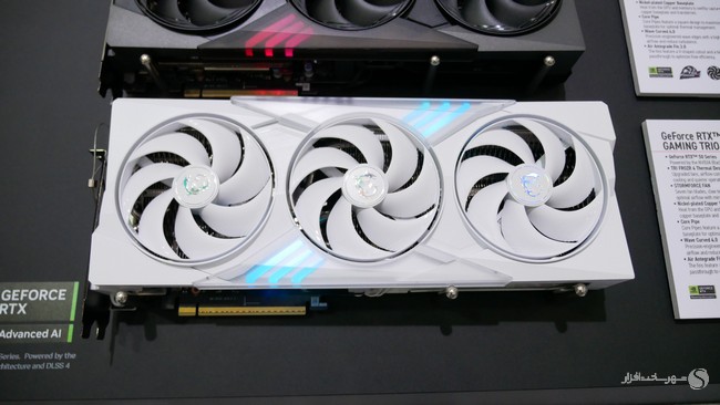 کارت گرافیک RTX 5070 12G GAMING TRIO OC WHITE
