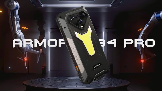 گوشی یولیفون Armor 34 Pro