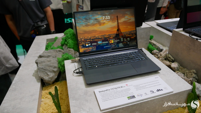 لپ‌تاپ‌های سری MSI VenturePro AI