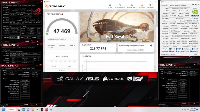 نتایج بنچمارک کارت گرافیک RTX 5090 D