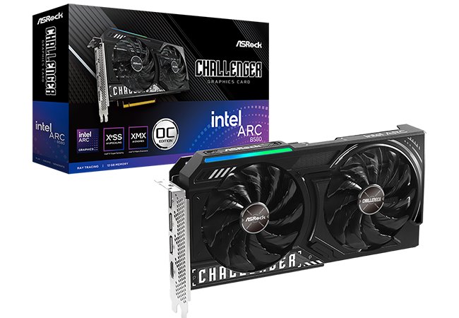 کارت گرافیک Arc B580 Challenger 12GB OC