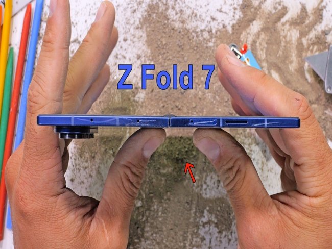 مقاومت مناسب لولاهای Z Fold 7