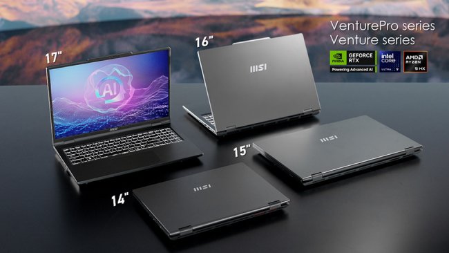 لپتاپهای سری Venture و Venture Pro؛ ساده و شیک اما پرقدرت