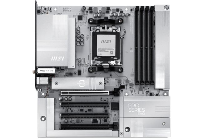 نمای جلویی مادربرد PRO B840M-P EVO PZ