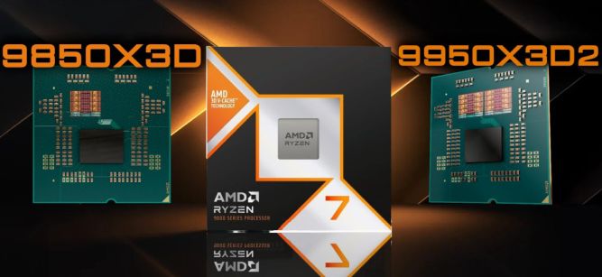 پردازنده Ryzen 9 9950X3D2