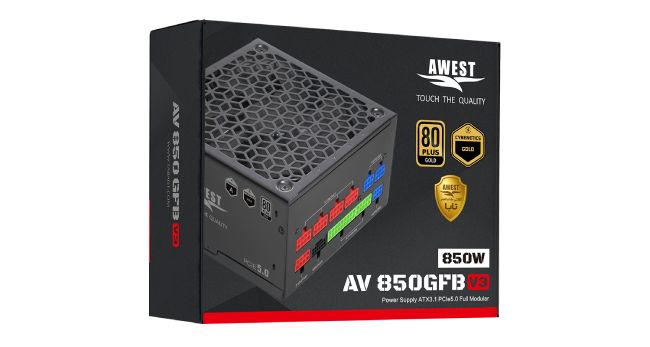 پاور AWEST AV850-GFB V3