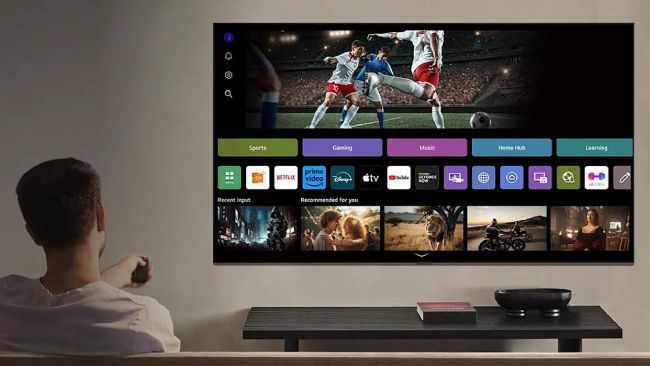 مشخصات تلویزیون Micro RGB evo ال جی
