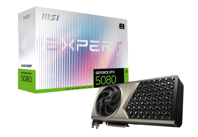کارت گرافیک MSI GeForce RTX 5080 16G EXPERT