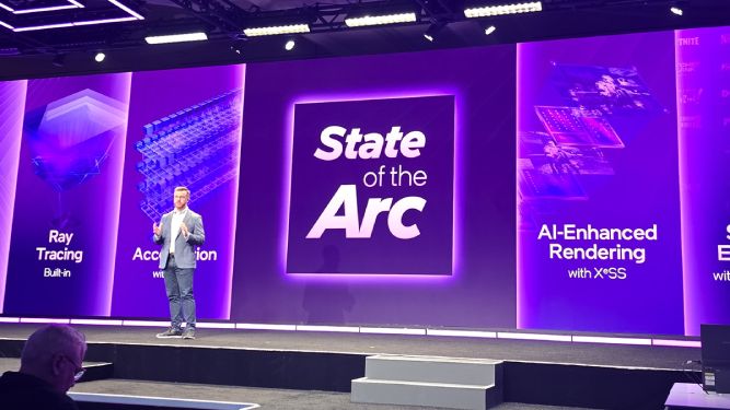 گرافیک داخلی Arc B390 اینتل