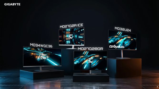 مانیتورهای گیمینگ OLED گیگابایت