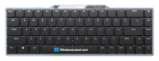 کیبورد Lenovo 900 Wireless Low-Profile Mechanical Keyboard