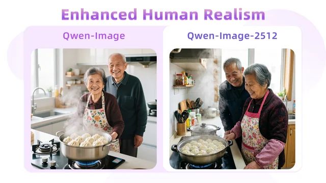 عملکرد دقیق‌تر و ظریف‌تر Qwen-Image-2512