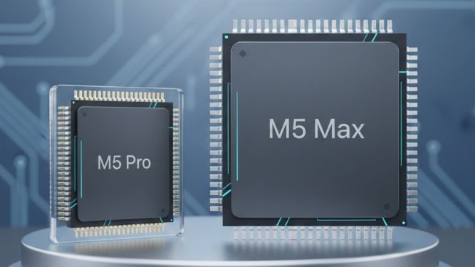 تراشه‌های M5 Pro و M5 Max اپل