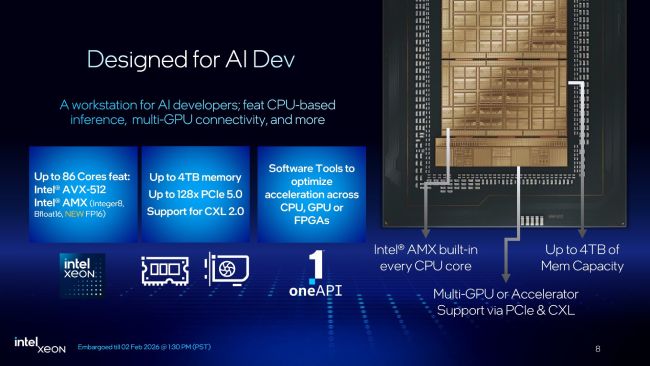 مشخصات پردازنده‌های سری Xeon 600