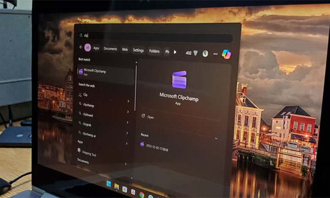 نرم افزار ویرایش ویدیویی Clipchamp