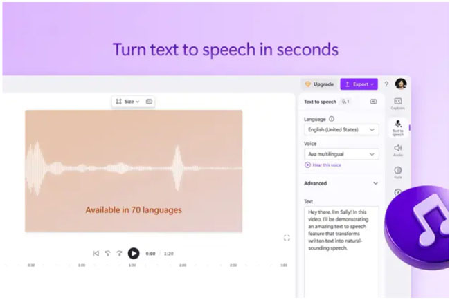نرم افزار ویرایش ویدیویی Clipchamp