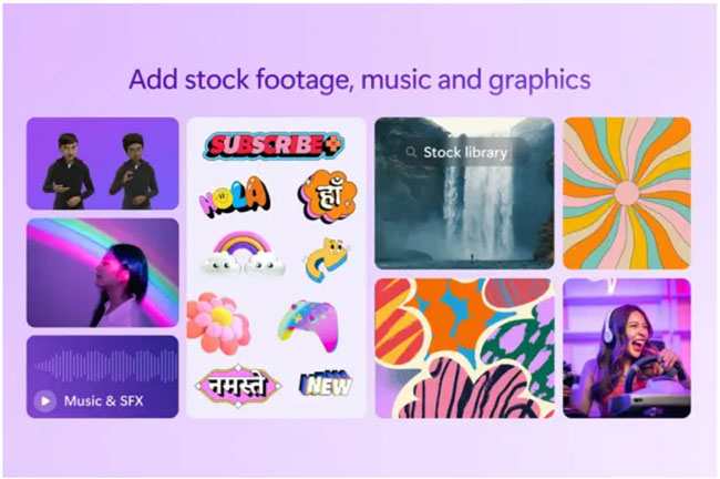 نرم افزار ویرایش ویدیویی Clipchamp