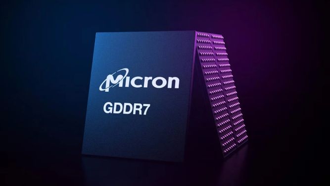 تراشه‌های 3 گیگابایتی GDDR7