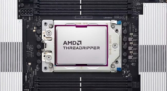پردازندههای جدید سری سری Threadripper 9000 از AMD