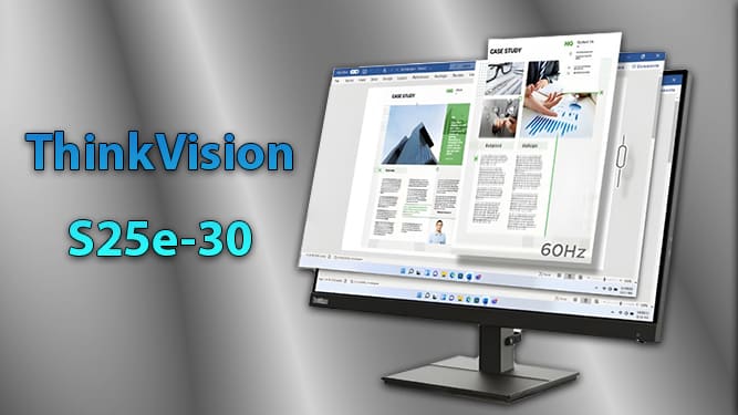 مانیتور ThinkVision S25e-30