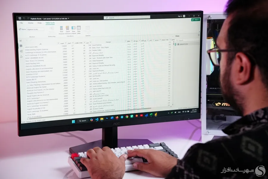 مشخصات فنی مانیتور MSI PRO MP252DE