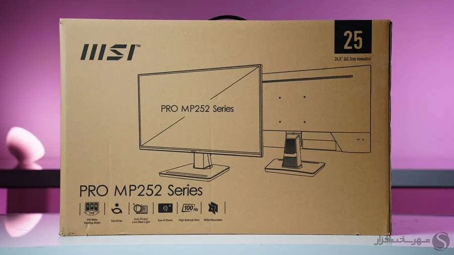 بررسی فنی مانیتور MSI PRO MP252DE