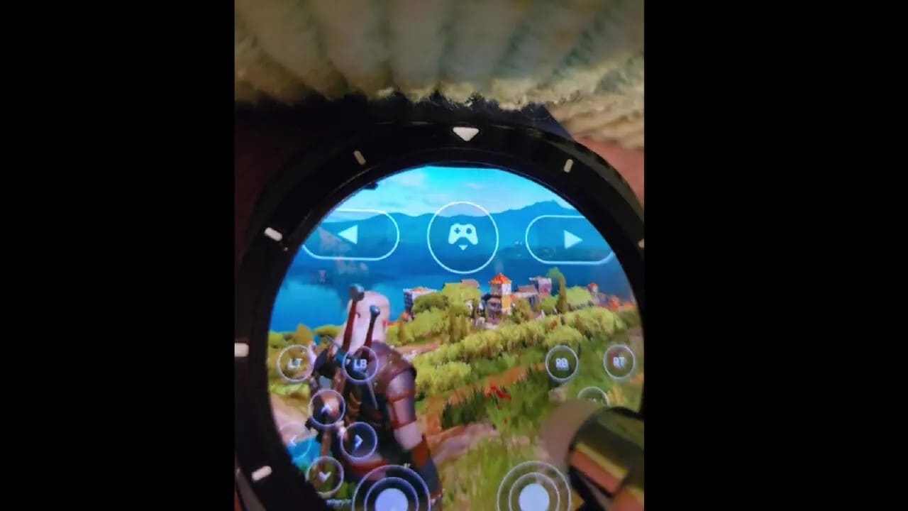 اجرای بازی The Witcher 3 روی ساعت هوشمند