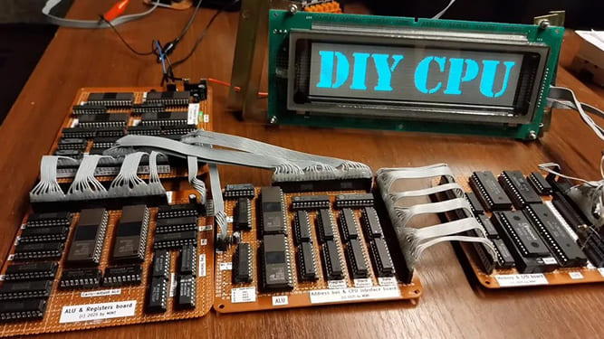 ساخت CPU با تراشه های قدیمی