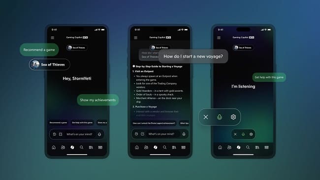 Gaming Copilot برای کاربران ویندوز و اپلیکیشن موبایل ایکس‌باکس