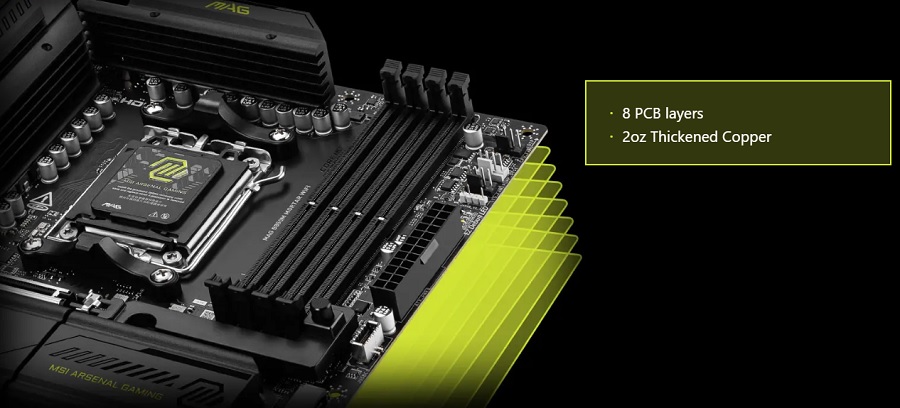 MSI MAG B850M با پشتیبانی PCI-E 5.0