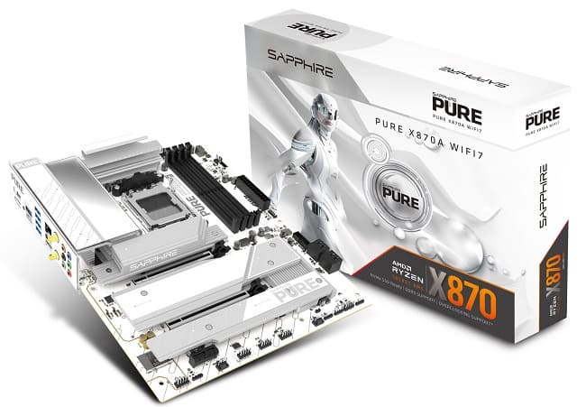 مادربرد PURE X870A WIFI 7 از سافایر