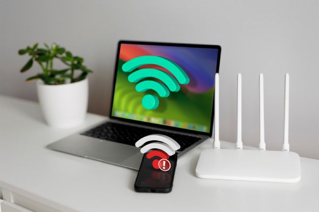 اتصال اینترنت با لن یا وای فای