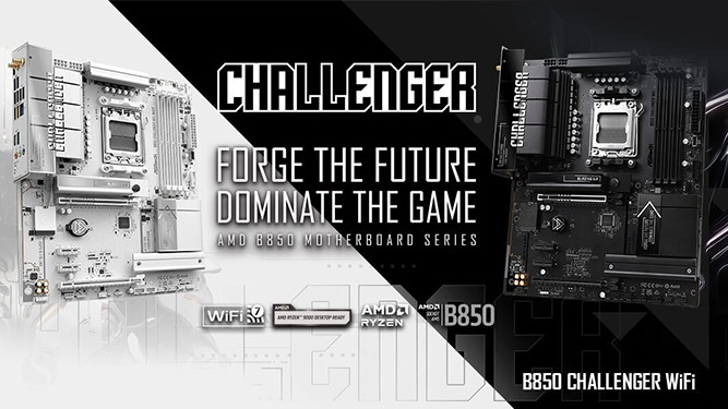 مادربردهای سری B850 Challenger از شرکت ازراک معرفی شدند