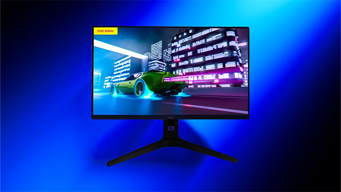 HKC سریع‌ترین مانیتور 1080p دنیا را با رفرش‌ریت 800 هرتز معرفی کرد