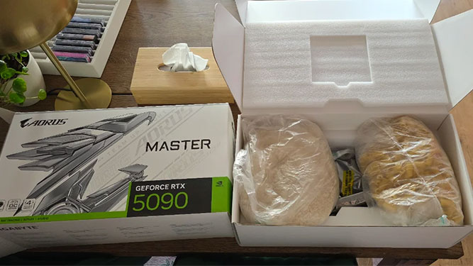 وقتی به جای RTX 5090 برنج و ماکارونی تحویل می‌گیرید