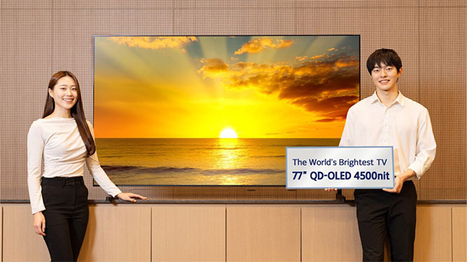 روشن‌ترین تلویزیون‌ OLED دنیا معرفی شد