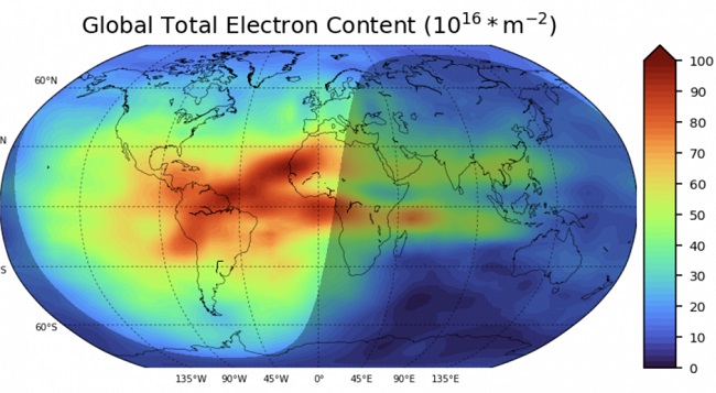نمودار TEC