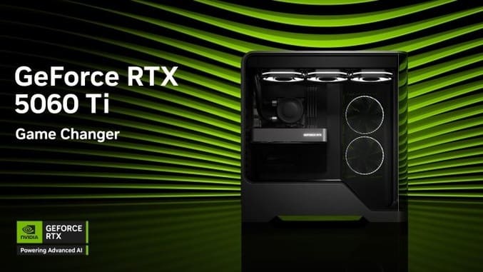 کارت‌های گرافیک RTX 5060 Ti و RTX 5060  معرفی شدند