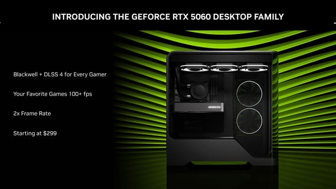 مسخصات فنی RTX 5060