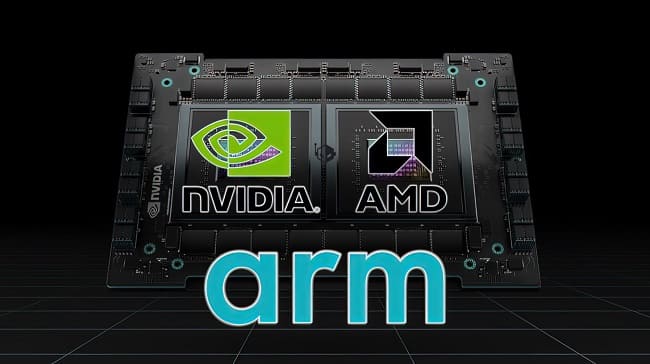 ساخت پردازنده مبتنی بر ARM توسط AMD و انویدیا