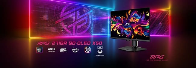 MPG 271QR QD-OLED X50