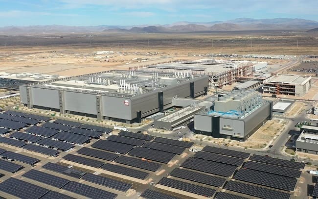 کارخانه تولید تراشه TSMC در آریزونا